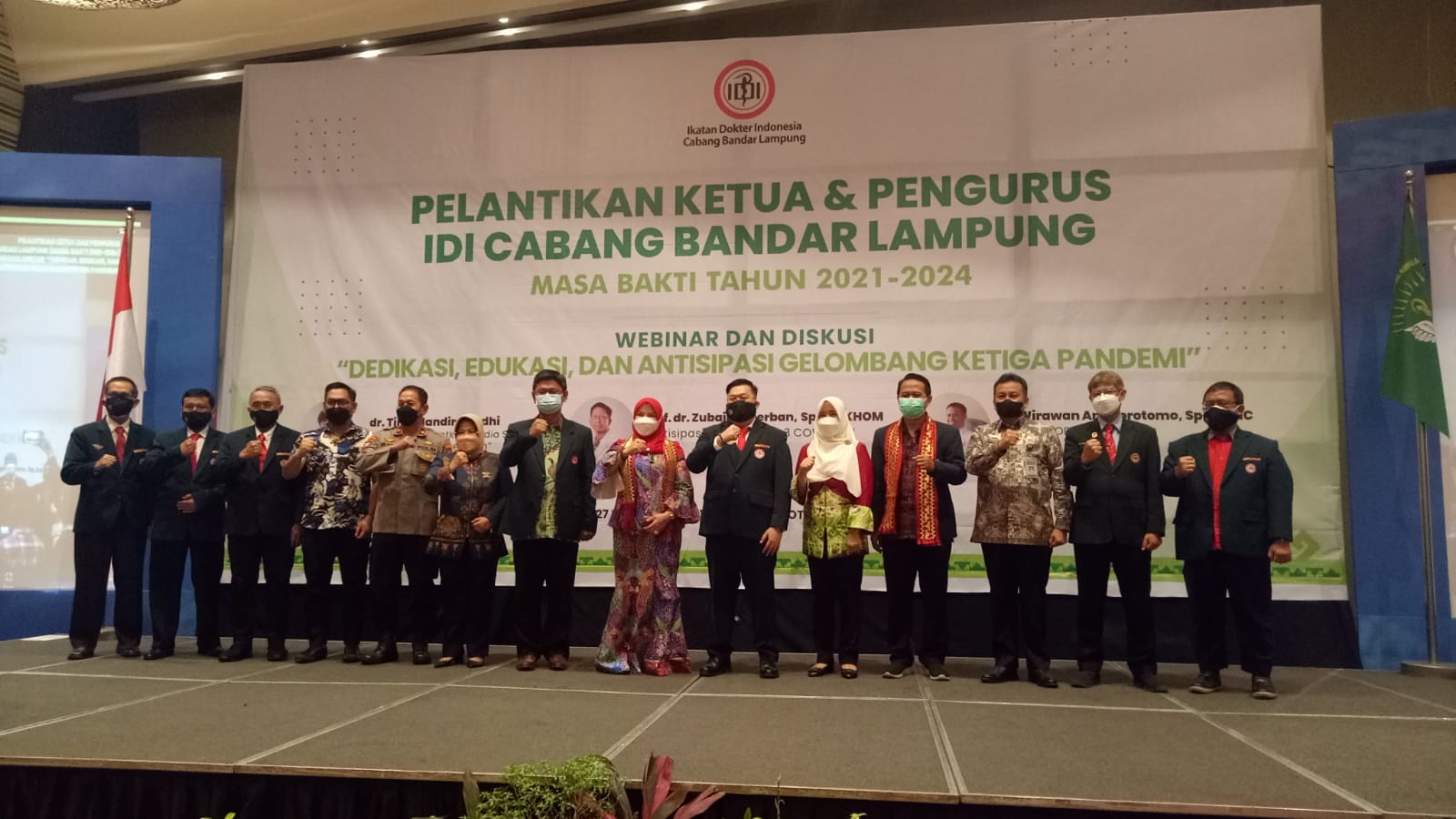 Walikota Pinta IDI Bandarlampung Berkolaborasi dan Bersinergi dengan Pemkot