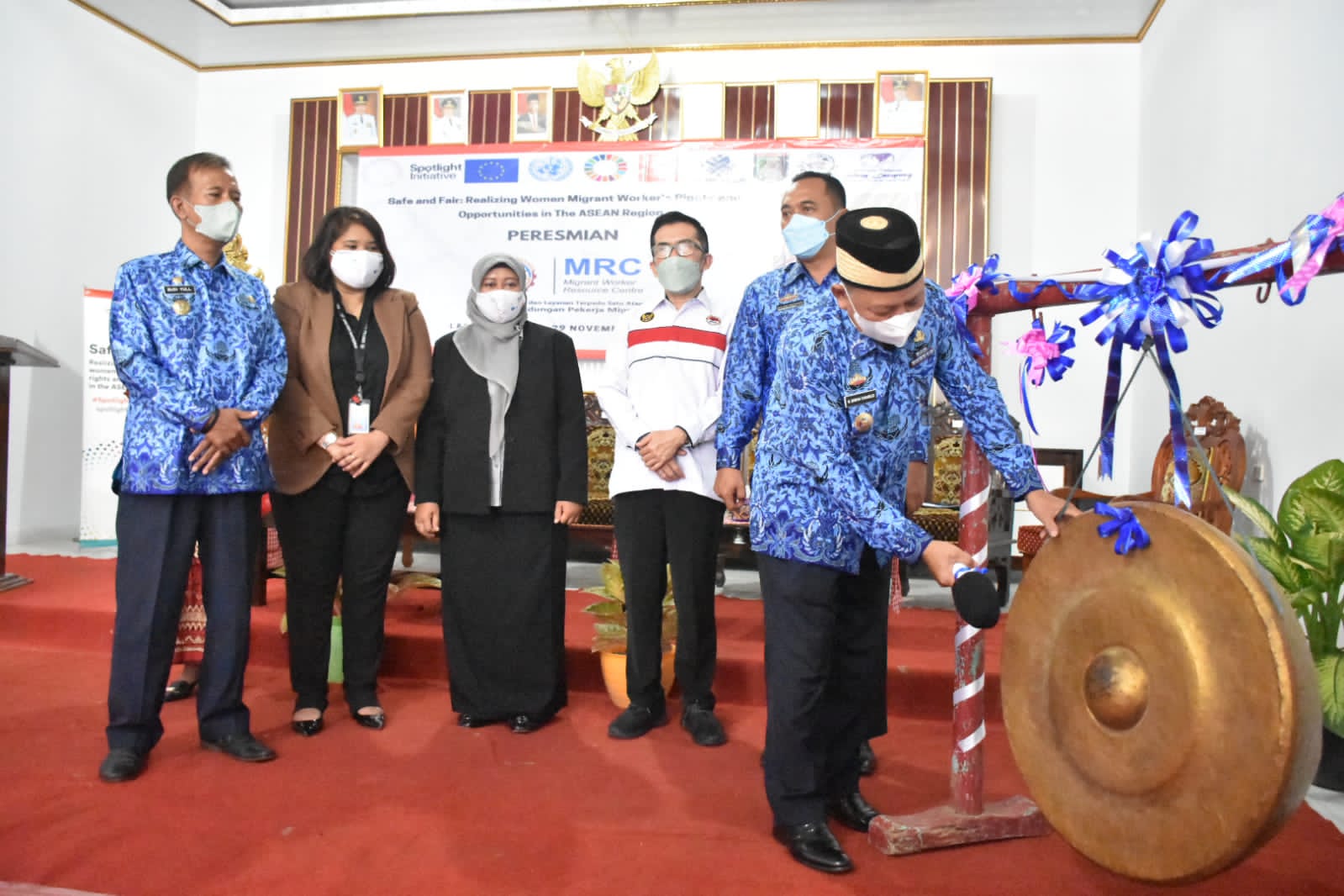 Bupati Lamtim Launching MRC