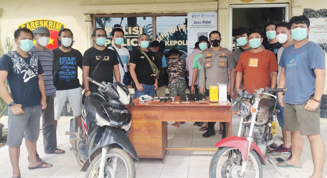 Dua Bandit Diciduk saat Nongkrong di Rumah Makan