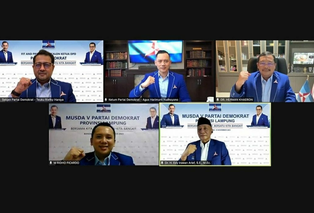 AHY Yakin, MRF dan Edy Irawan Membawa Demokrat Lebih Baik