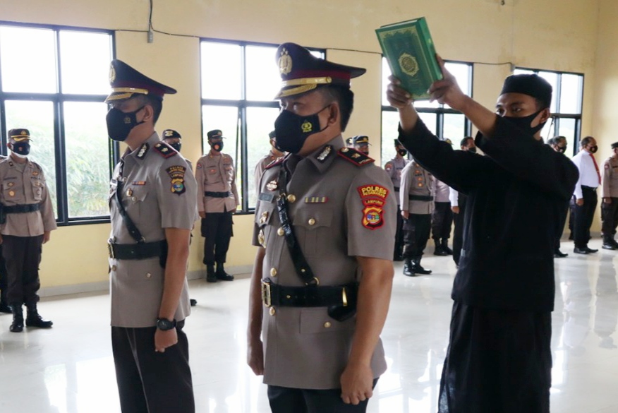 Jabatan Wakapolres Pesawaran Diserahterimakan
