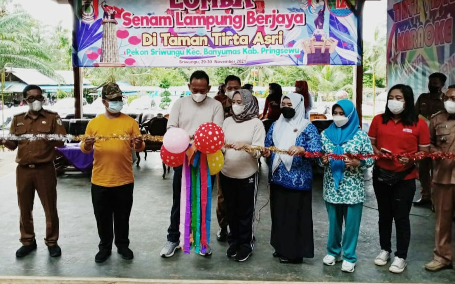 Gelar Lomba Senam Lampung Berjaya