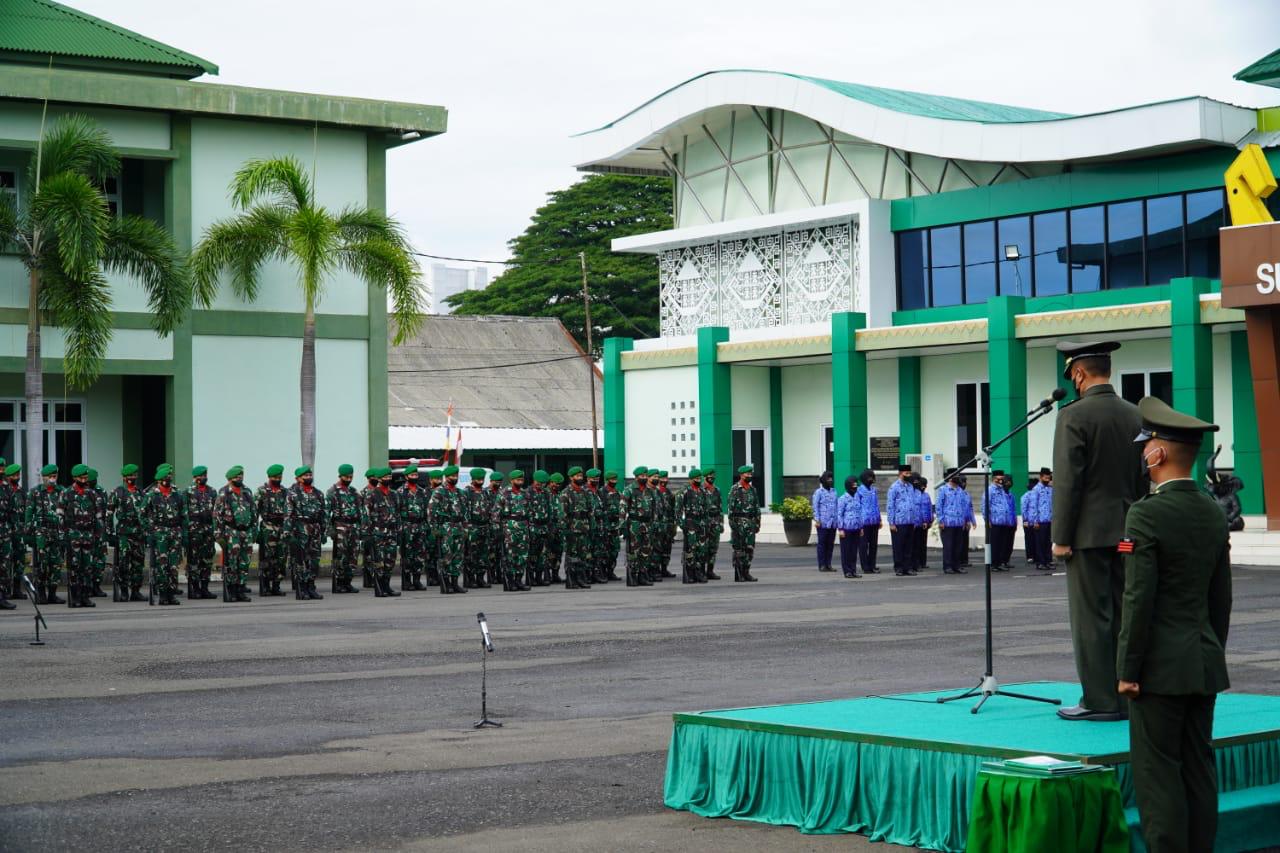 Kasdim 0410/KBL Ikuti Upacara Peringatan Hari Pahlawan Ke-76 Tahun 2021