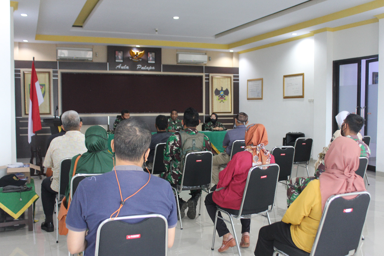 Kodim 0410/KBL Gelar Pertemuan Dengan Penghuni Asrama Garuda