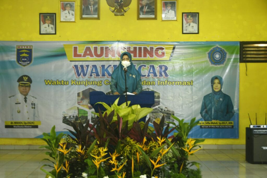 Inovasi Pengumpulan Data, Pemkot Metro Launching Wakuncar
