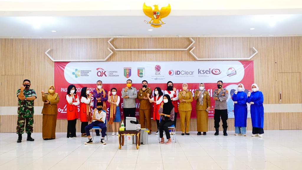 341 Ribu Dosis Vaksin Diberikan Pasar Modal Indonesia untuk Sumatera