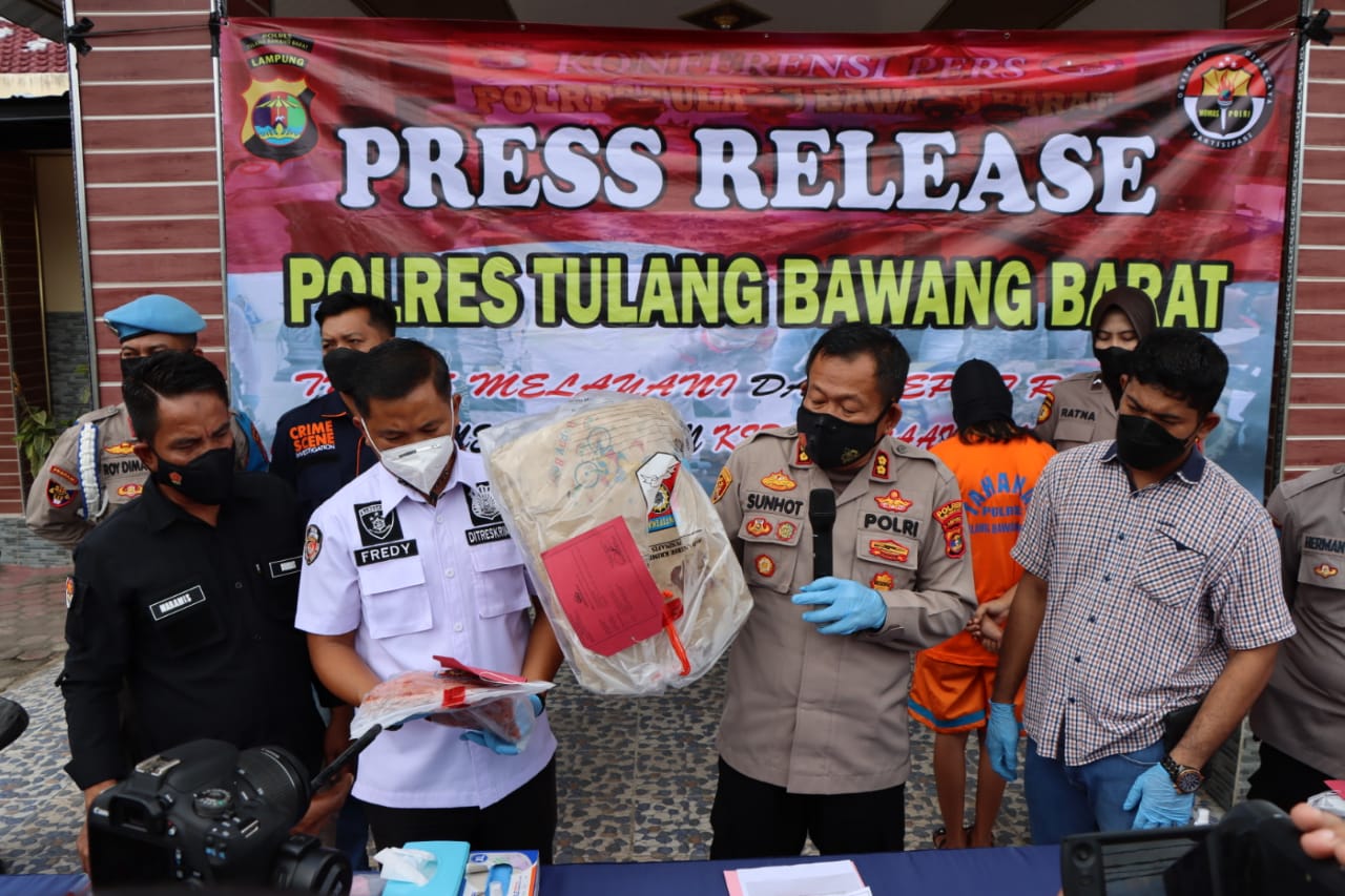 Pembunuhan Anak Dibawah Umur di Tubaba Terungkap, Ternyata Ibu Sambung Korban