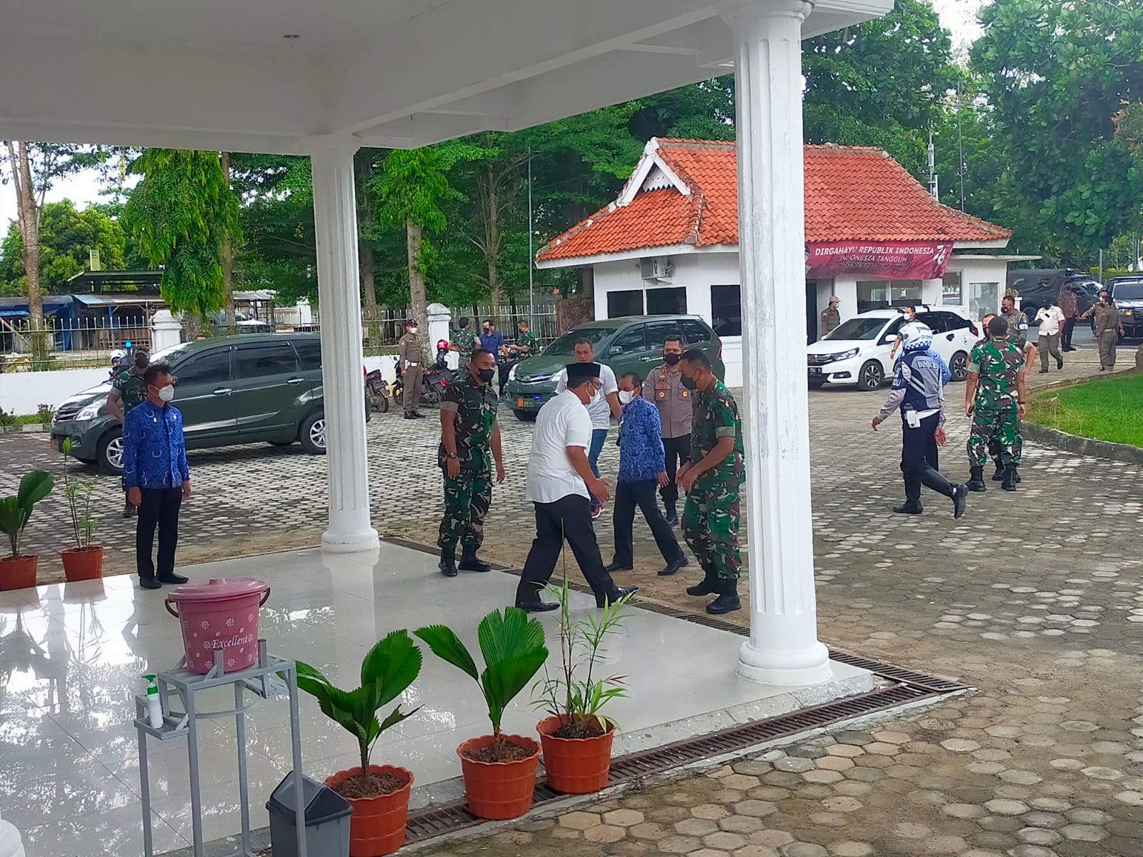 Persiapan Muktamar, Danrem Tinjau Lokasi di Ponpes Darussa\'adah