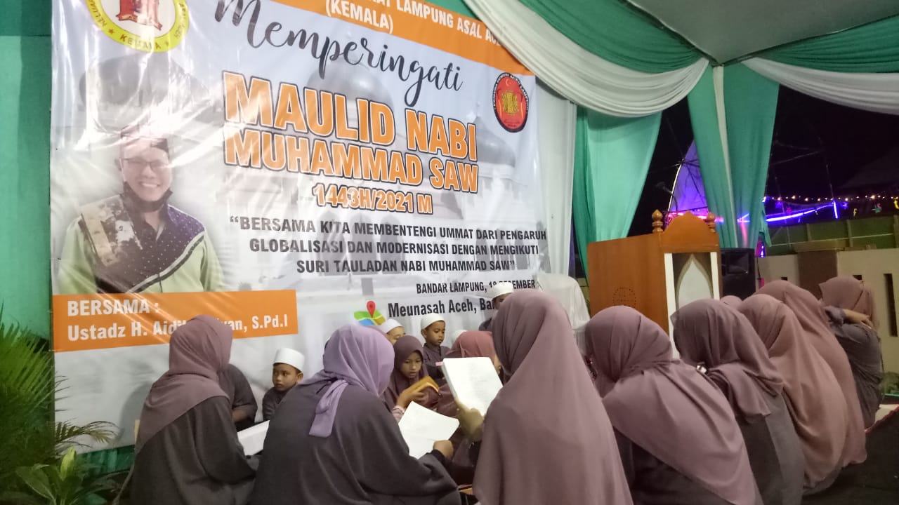 Peringati Maulid Nabi Muhammad SAW, KEMALA Harap Peningkatan Imtaq dan Perkuat Ukhuwah Islamiah Masyarakat Lam