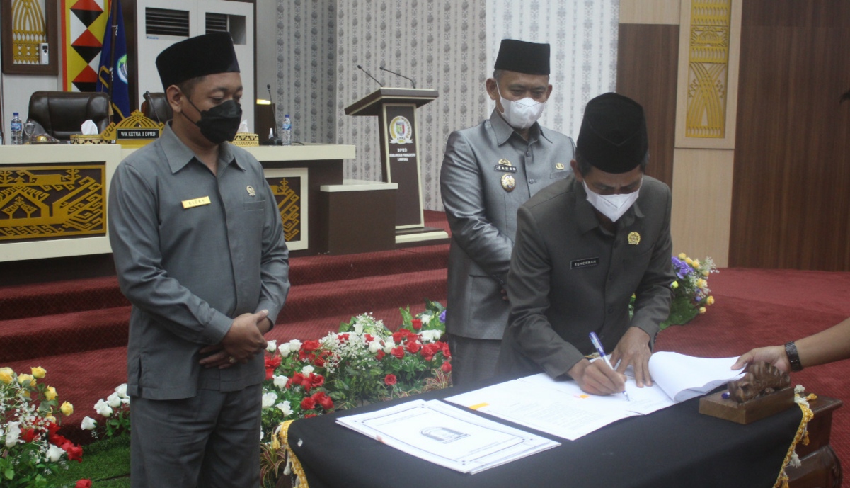 APBD Pringsewu 2022 Disahkan