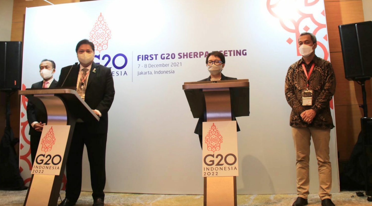 1st G20 Sherpa Meeting, Ajak Dunia Capai Pemulihan Ekonomi yang Inklusif dan Berkelanjutan