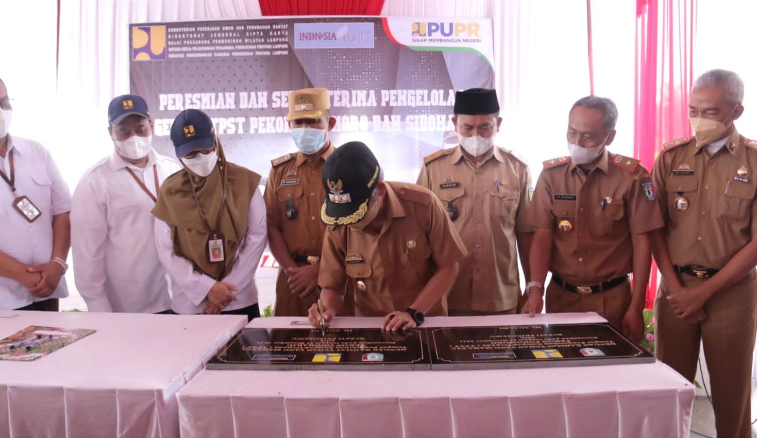 Dua TPST di Pringsewu Resmi Beroperasi