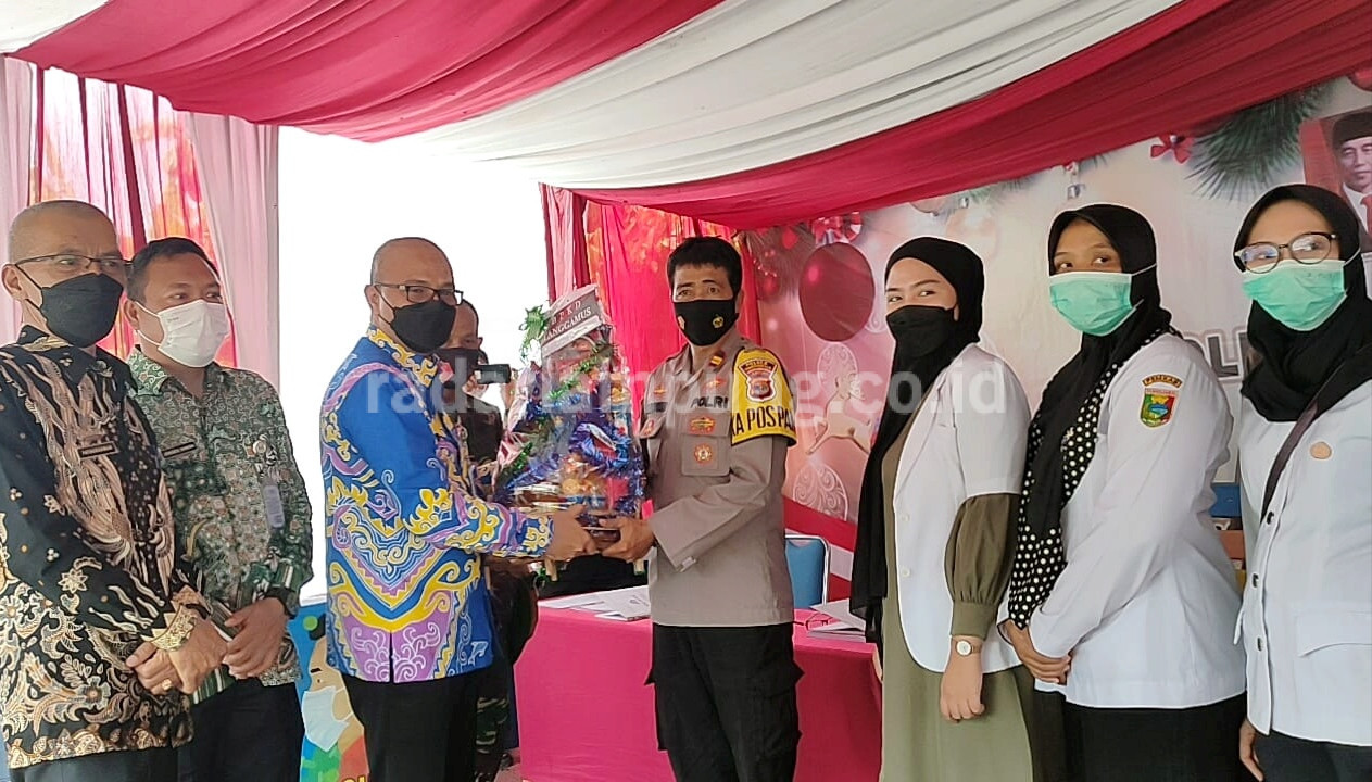 Tinjau Pospam Nataru, Sekkab Minta Petugas Semangat dan Jaga Kesehatan