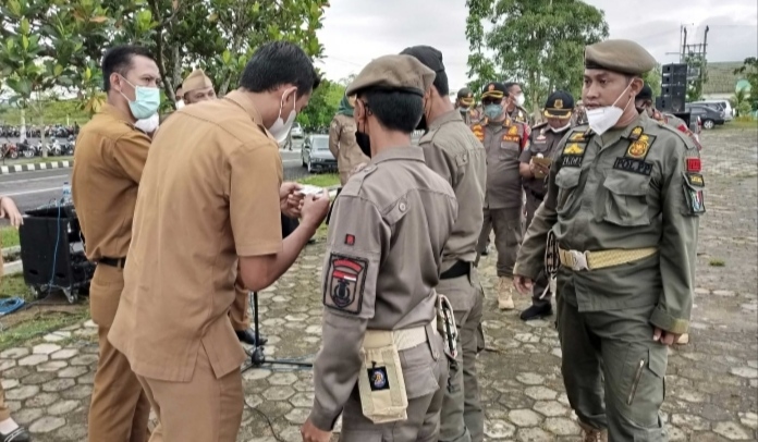 Ratusan Personel Satpol PP Dievaluasi
