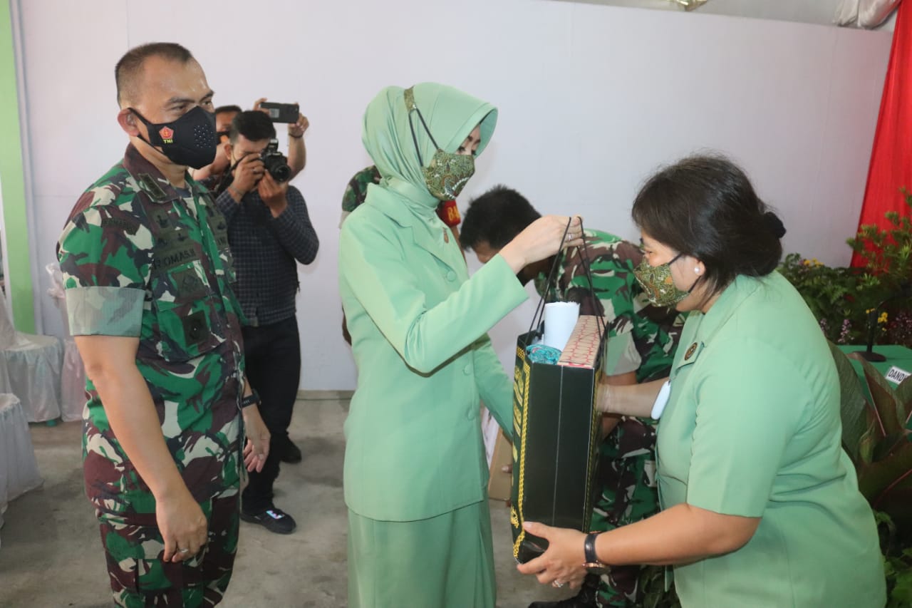 Beri Arahan di Koramil TBU, Kolonel Romas Herlandes Tegaskan Prajuritnya Tingkatkan Kemampuan Teritorial dan P