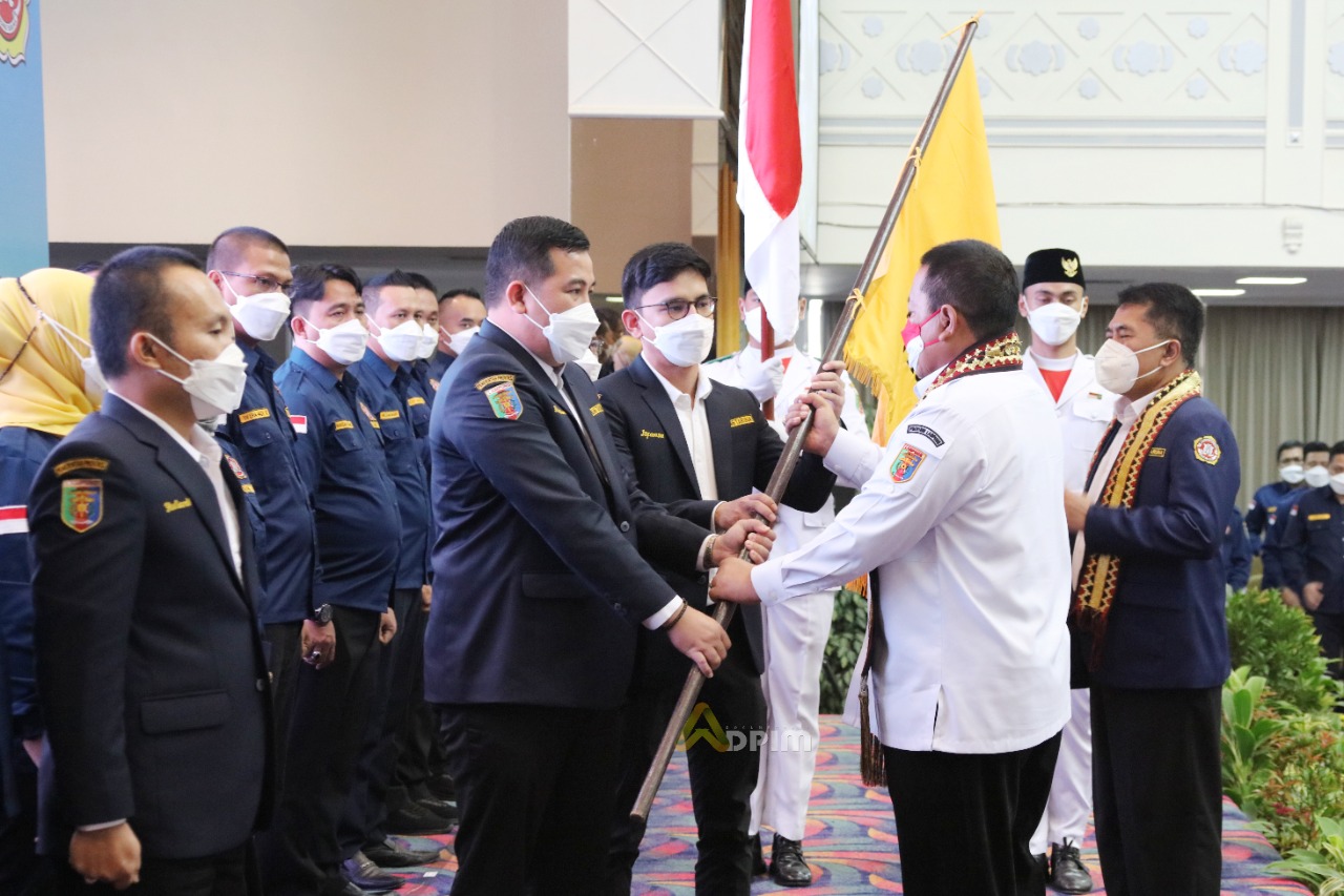 Kukuhkan Pengurus, Gubernur Lampung Arinal Gelontorkan Rp500 juta untuk Program Karang Taruna di Kabupaten-Kot