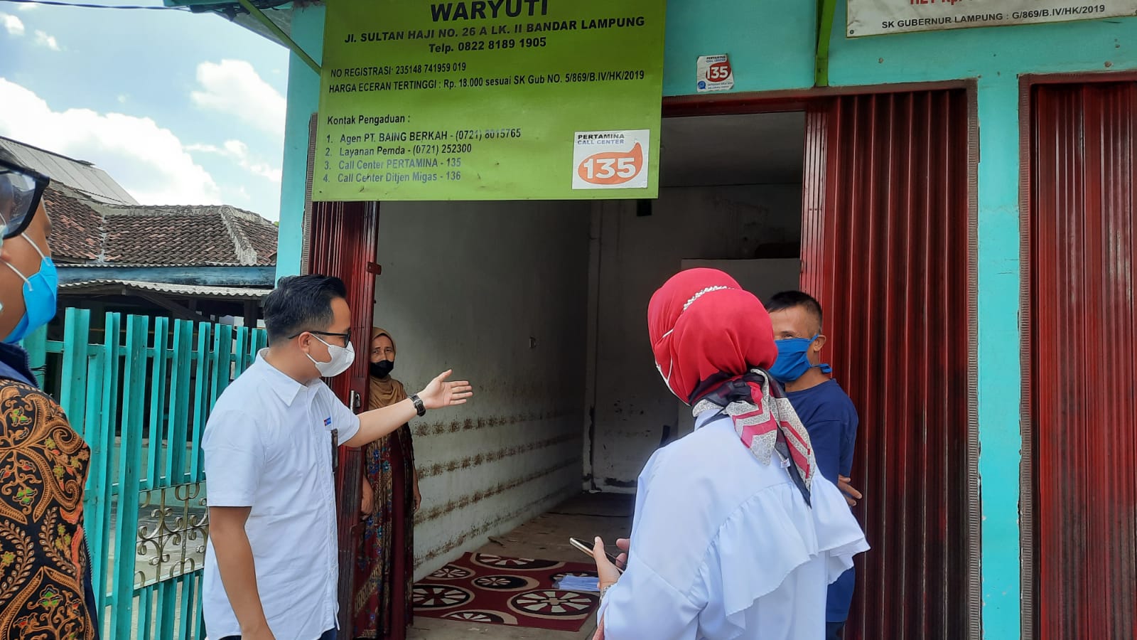 Pastikan Stok BBM dan LPG Aman, Pertamina Bersama Pemkot Bandarlampung dan Hiswana Migas Cek ke Lapangan