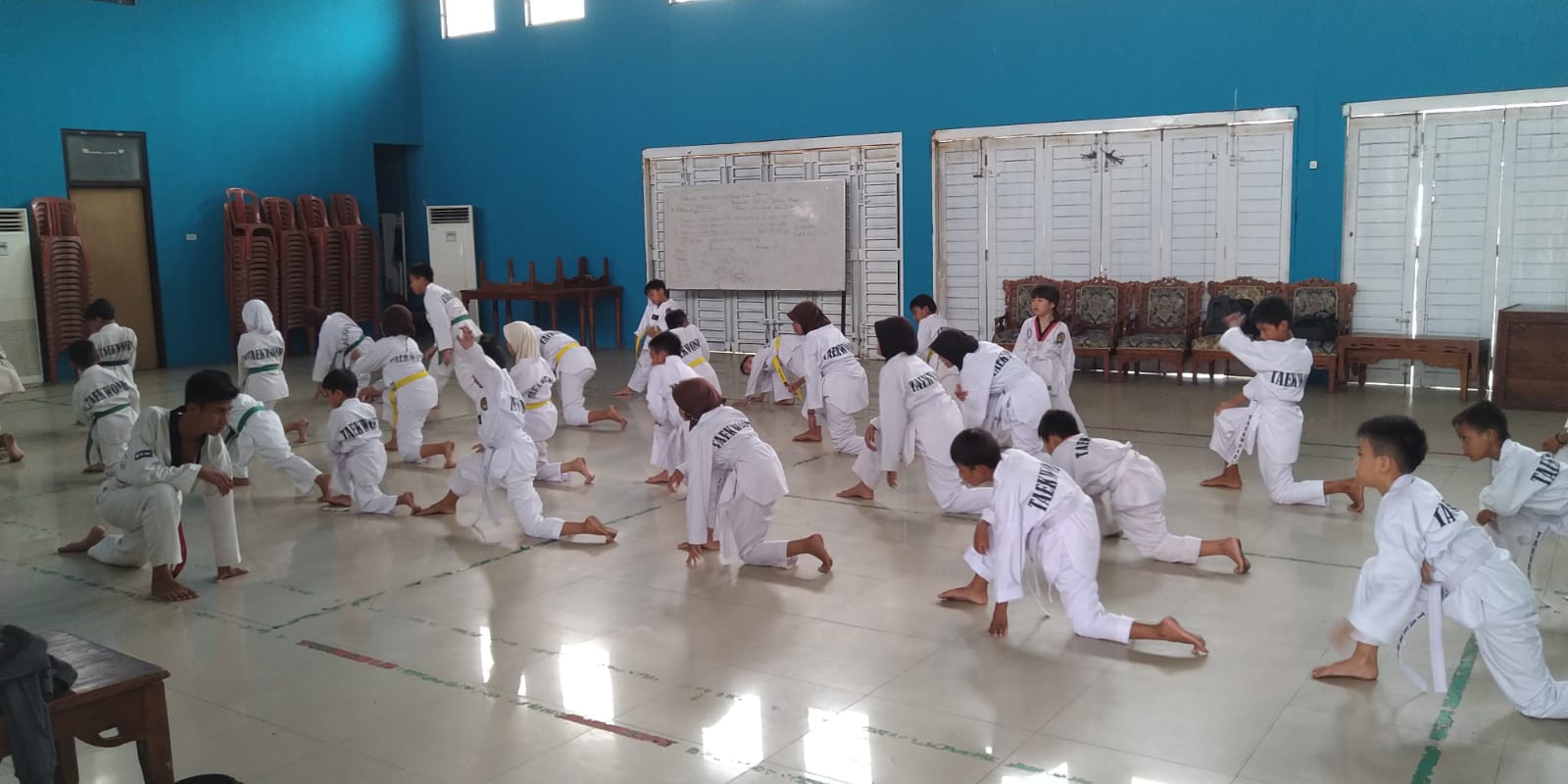 Hadapi Kejuaraan Taekwondo Sumsel Open 2022, Pengkab TI Pesbar Maksimalkan Pembinaan Atlet