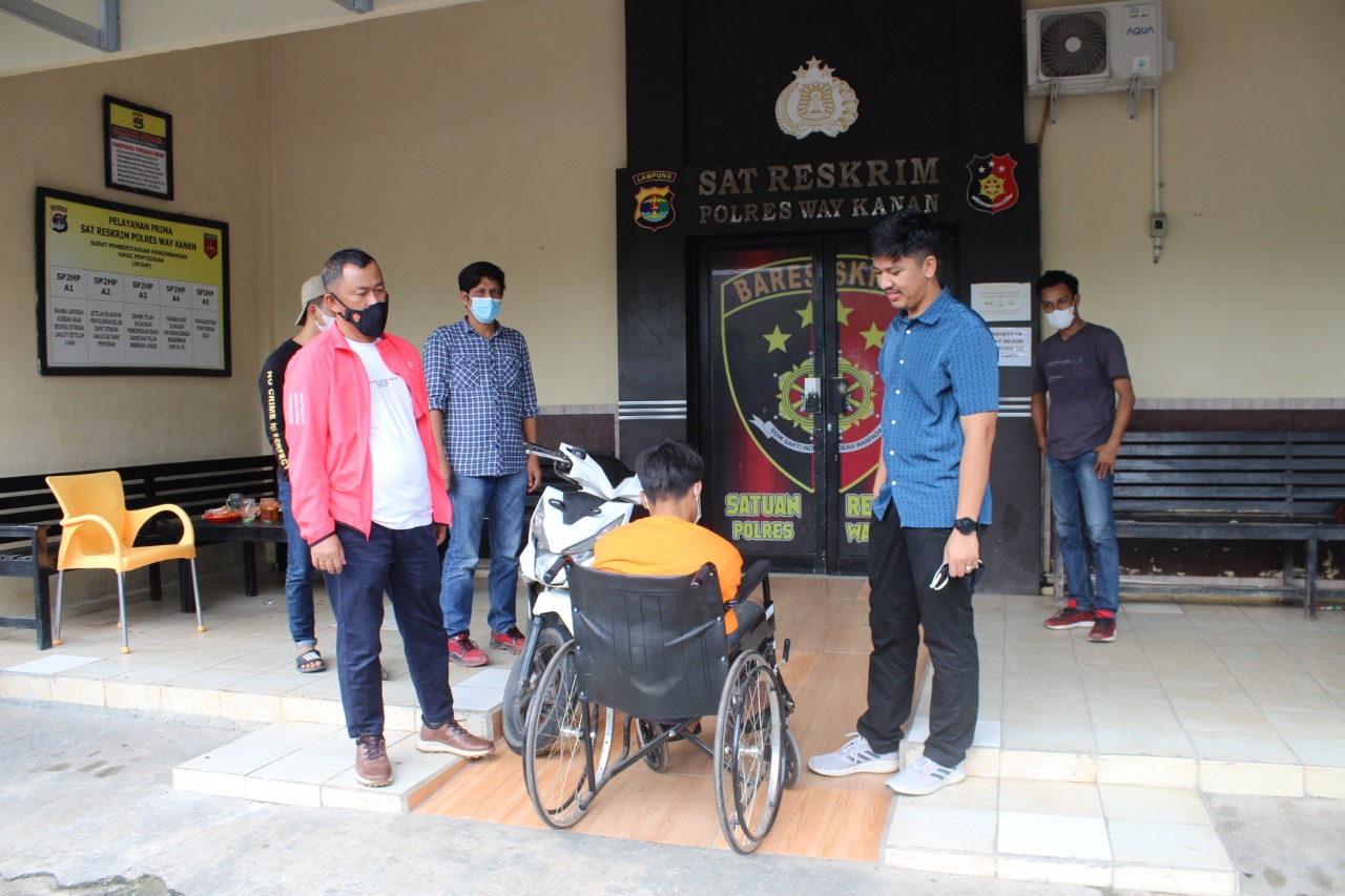 Dor ! Tersangka Begal Ditangkap, Kaki Kanan Kena Tembak
