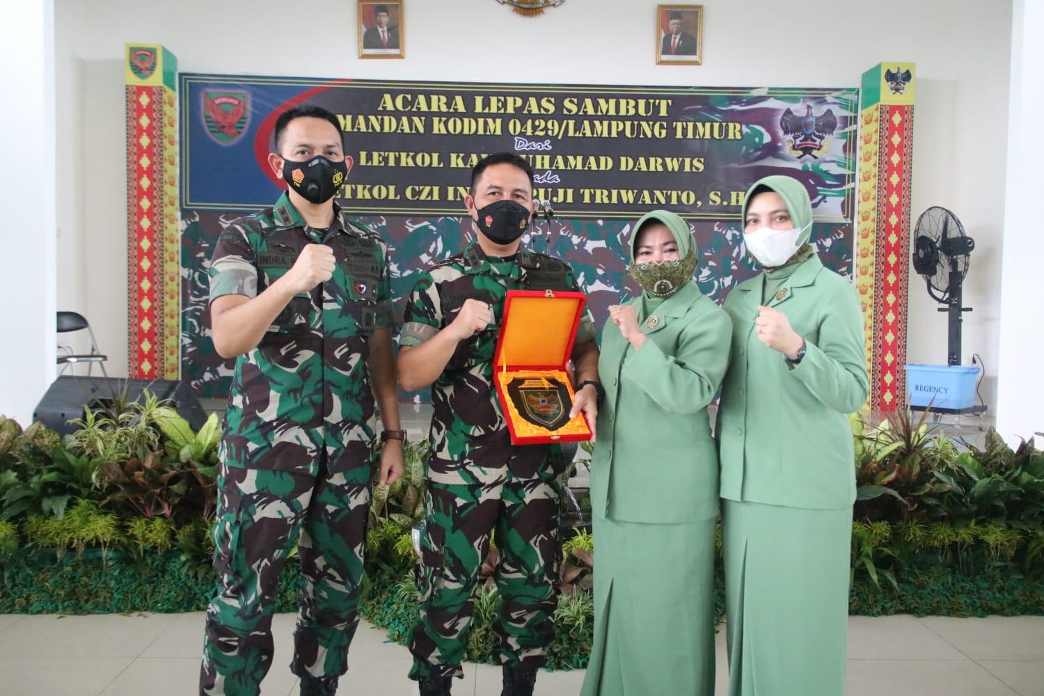 Letkol Indra Puji Gantikan Letkol M. Darwis Sebagai Dandim 0429 Lamtim