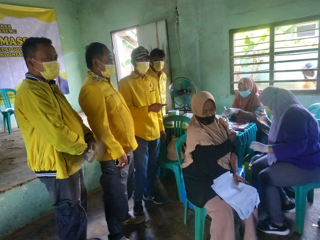 Vaksinasi Kecamatan Abung Tengah Lampaui Target 70.69 Persen