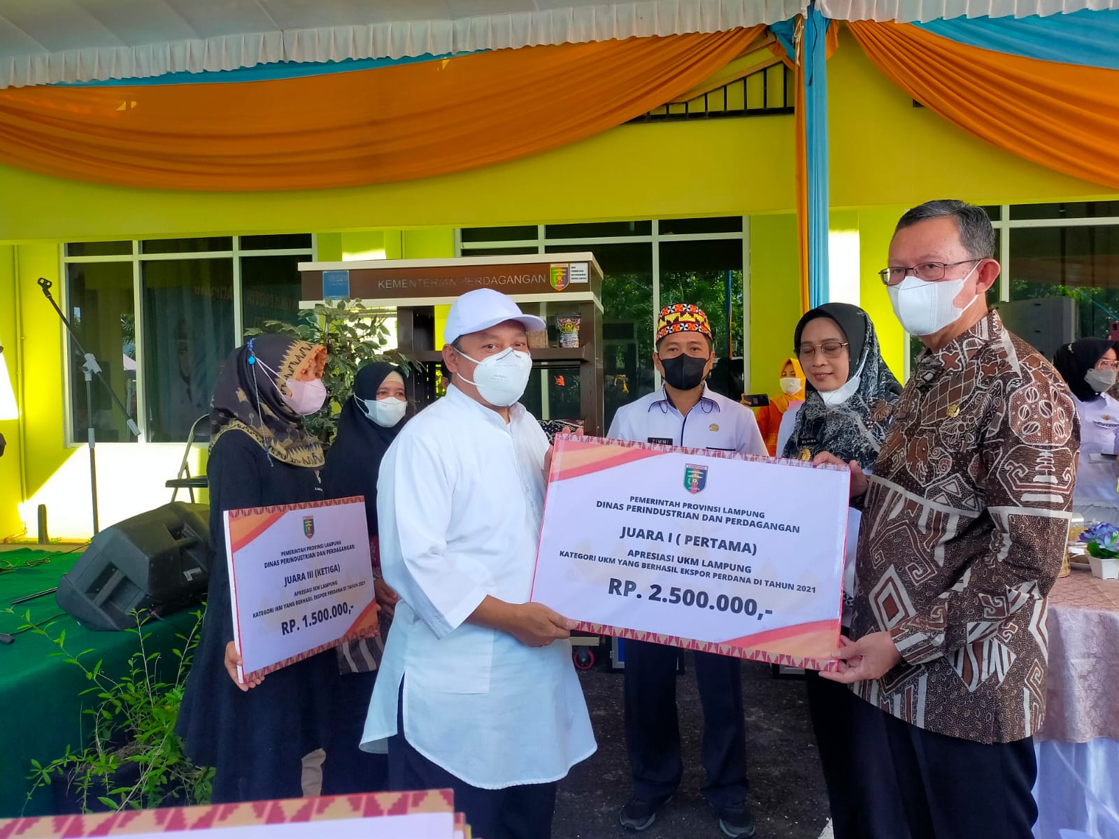 Pemprov Lampung Dukung Peningkatan Ekspor IKM/UKM