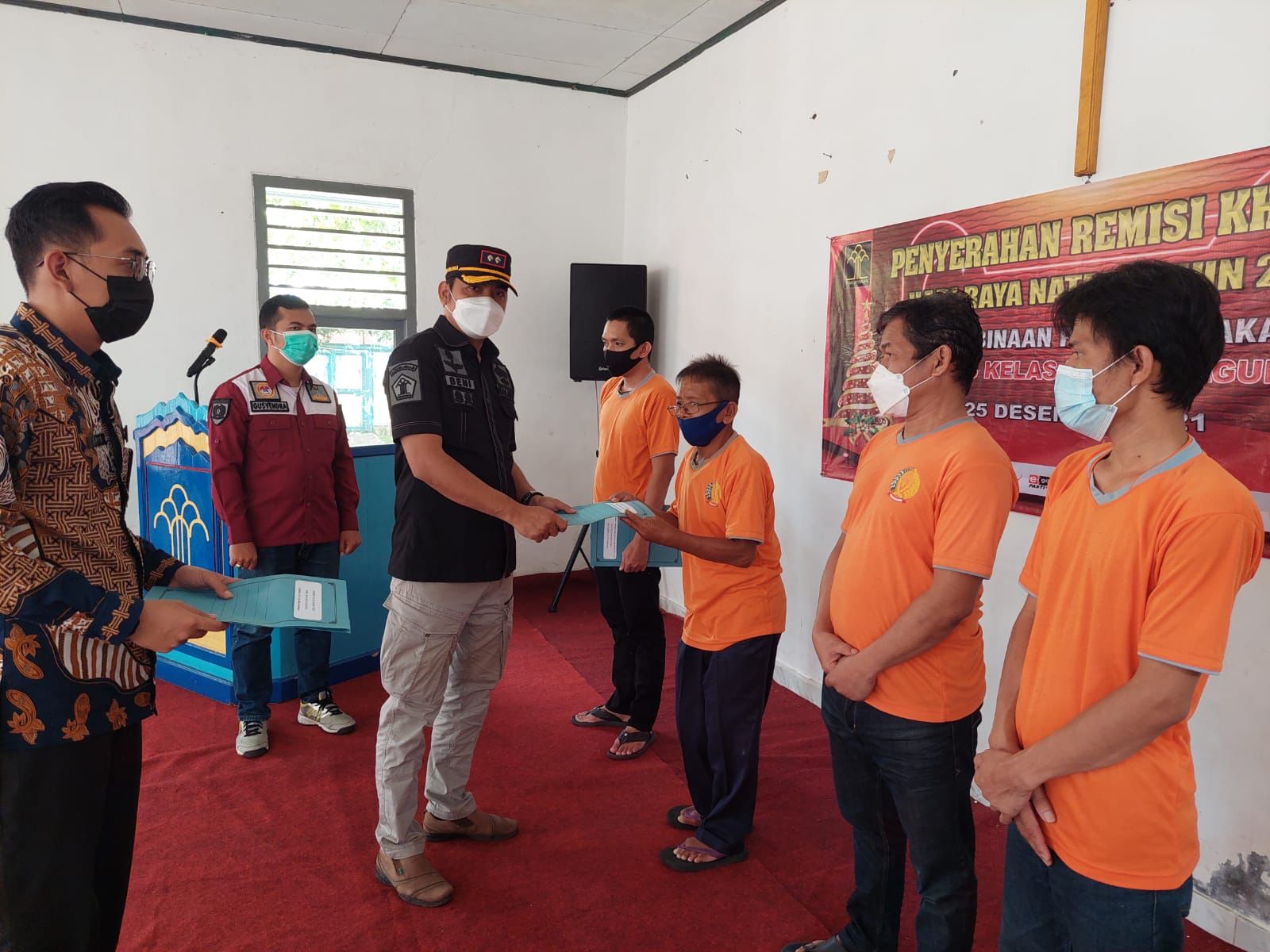 Empat Warga Binaan Lapas Kotaagung Dapat Remisi Natal