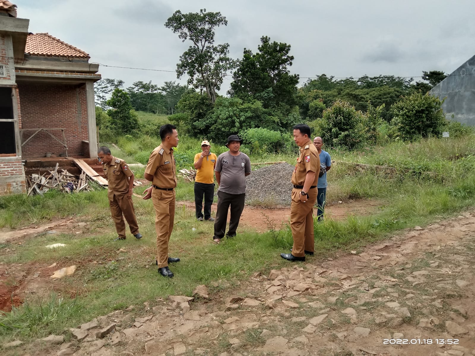Timpang Tindih Perkerjaan, Dinas PUPR Lampura Akhirnya Turun Lapangan