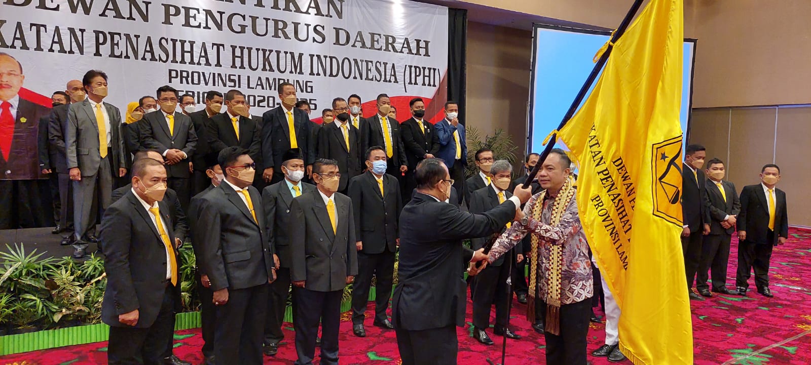 Resmi Dilantik, Ini Struktur Kepengurusan DPD IPHI Lampung