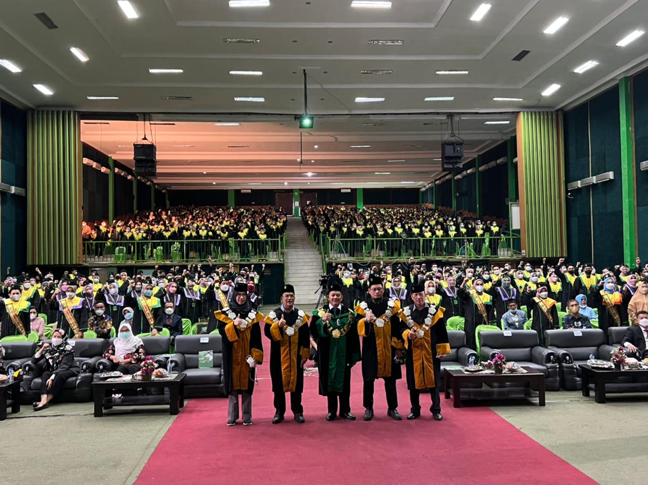 Unimal Mewisuda 764 Mahasiswa Secara Luring