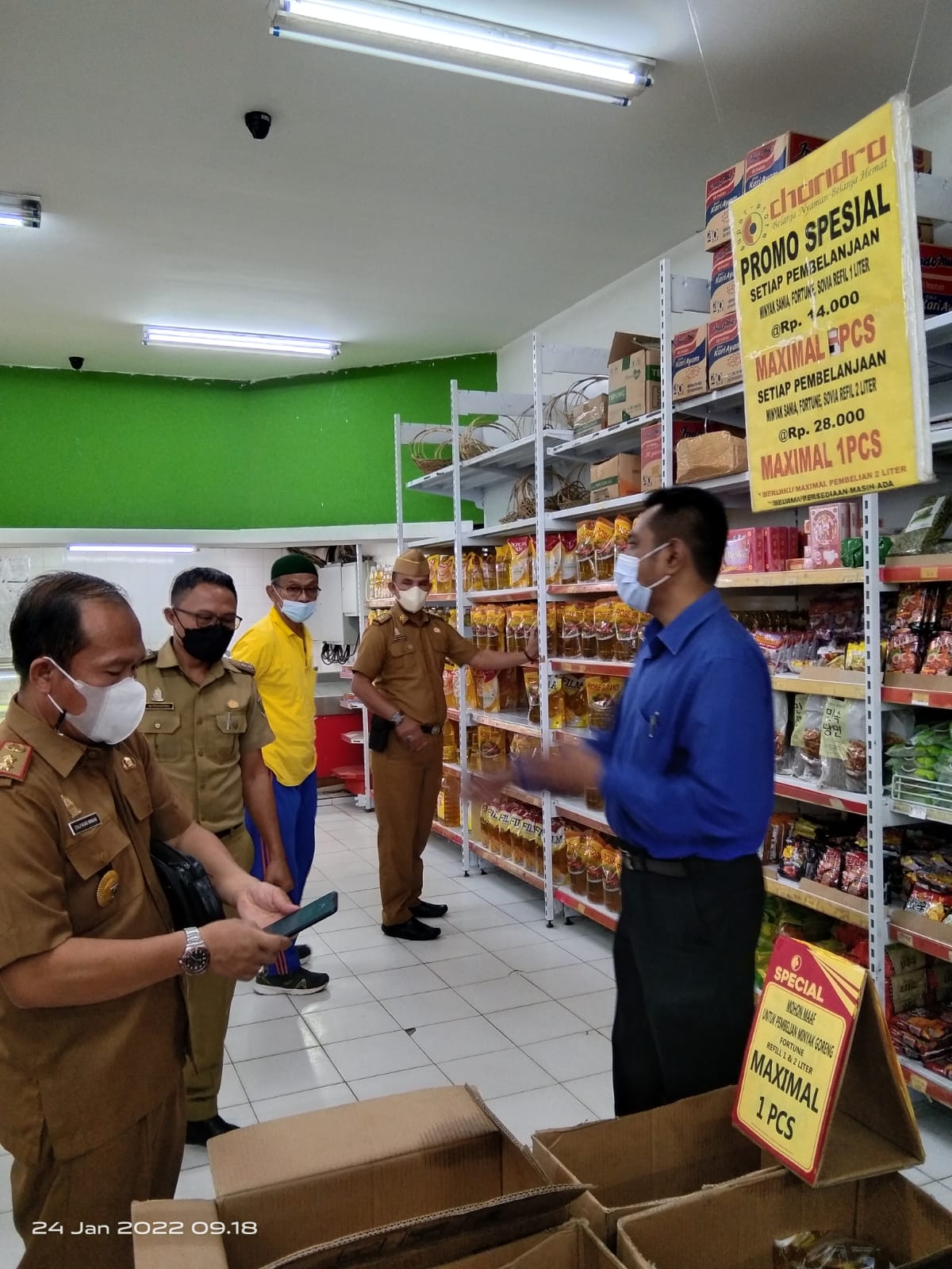 Disdag Lamteng Dapati Masih Ada Retail Jual Minyak Goreng di Atas HET