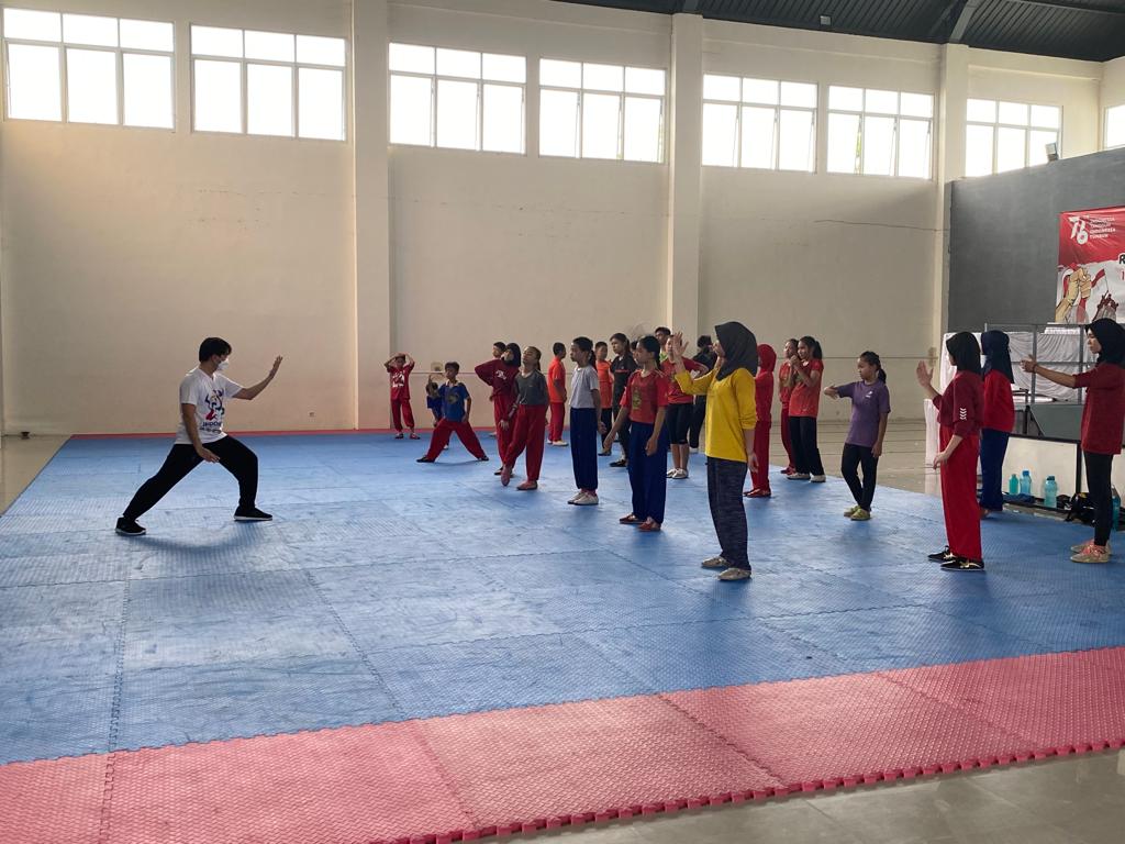 Kungfu Lampung Target Medali Emas Ajang Fornas di Palembang