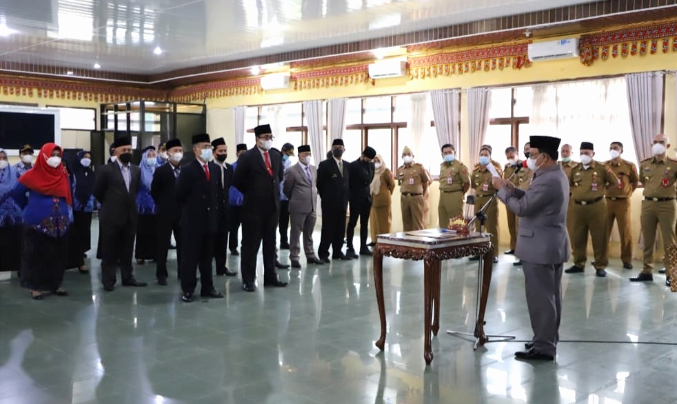 Wabup Lantik 28 Pejabat, Ini Daftarnya