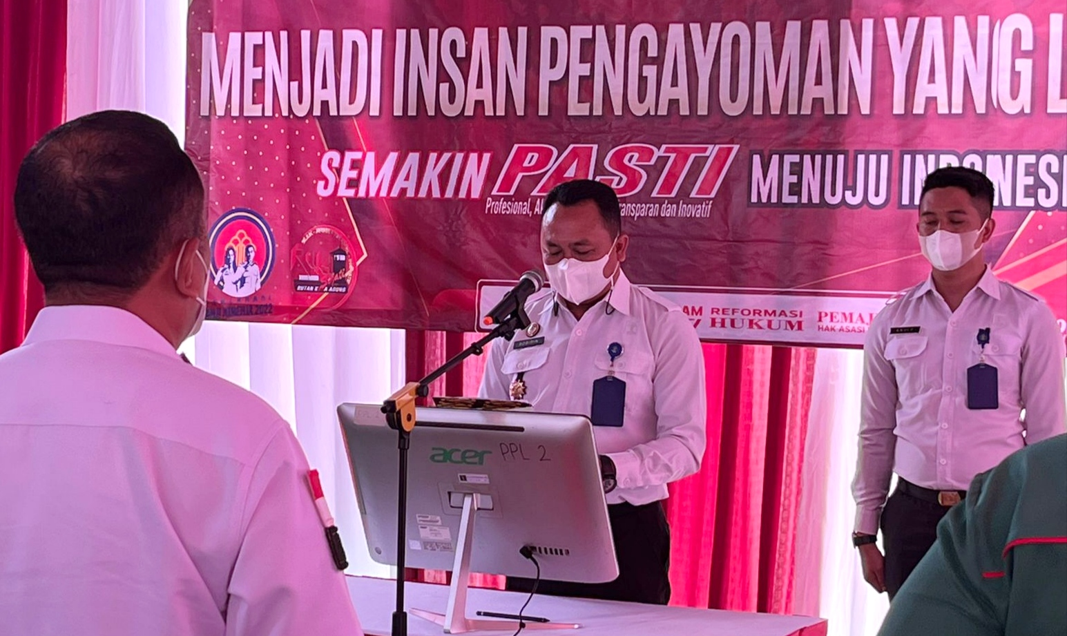 Rutan Kotaagung Deklarasi Janji Kinerja dan Perjanjian Kerja Sama