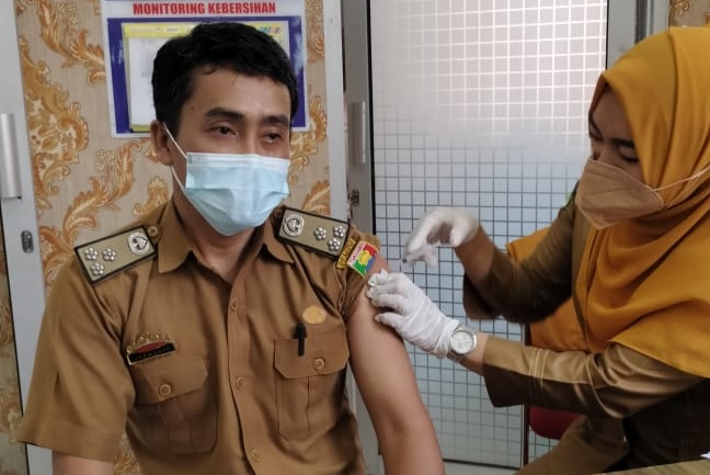 Tanggamus Laksanakan Vaksinasi Booster