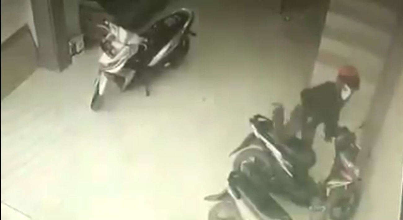 Lagi, Aksi Pencurian Kendaraan di Kos-Kosan