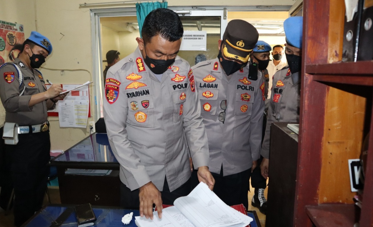 Bidpropam Polda Lampung Pembinaan dan Mitigasi di Polres Waykanan