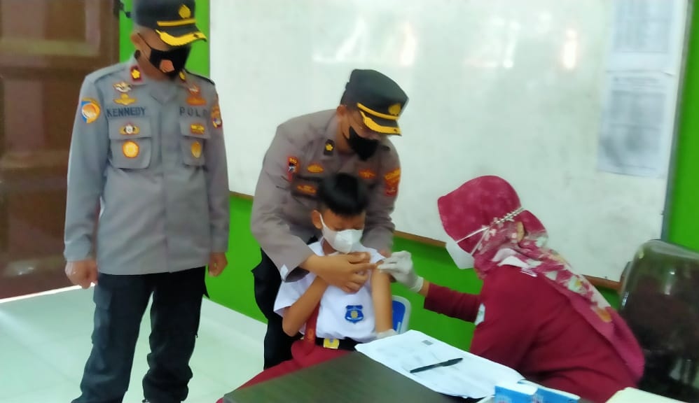 Vaksinasi Anak di Pringsewu Capai 58 Persen