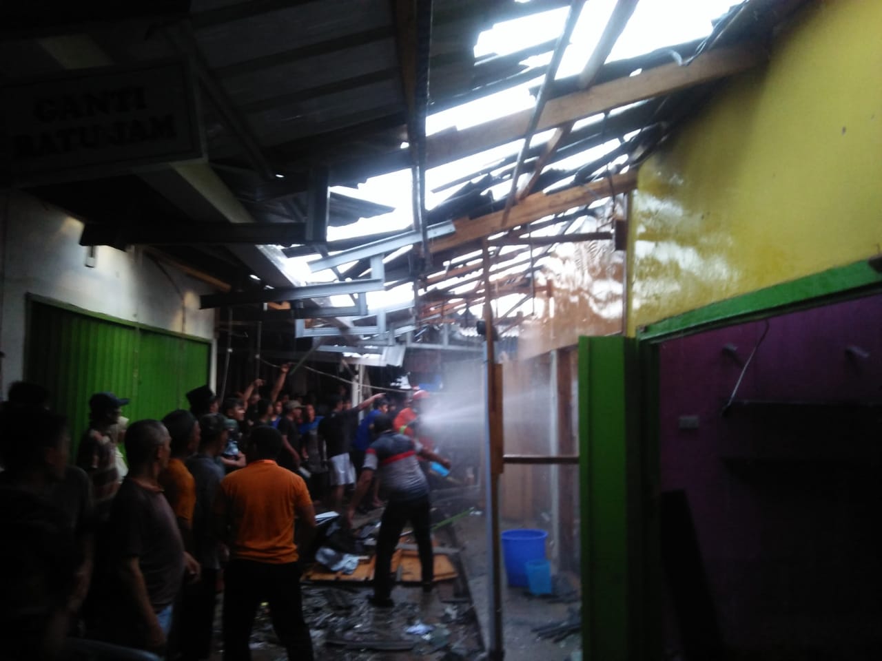 Lagi, Pasar Way Jepara Lamtim Terbakar