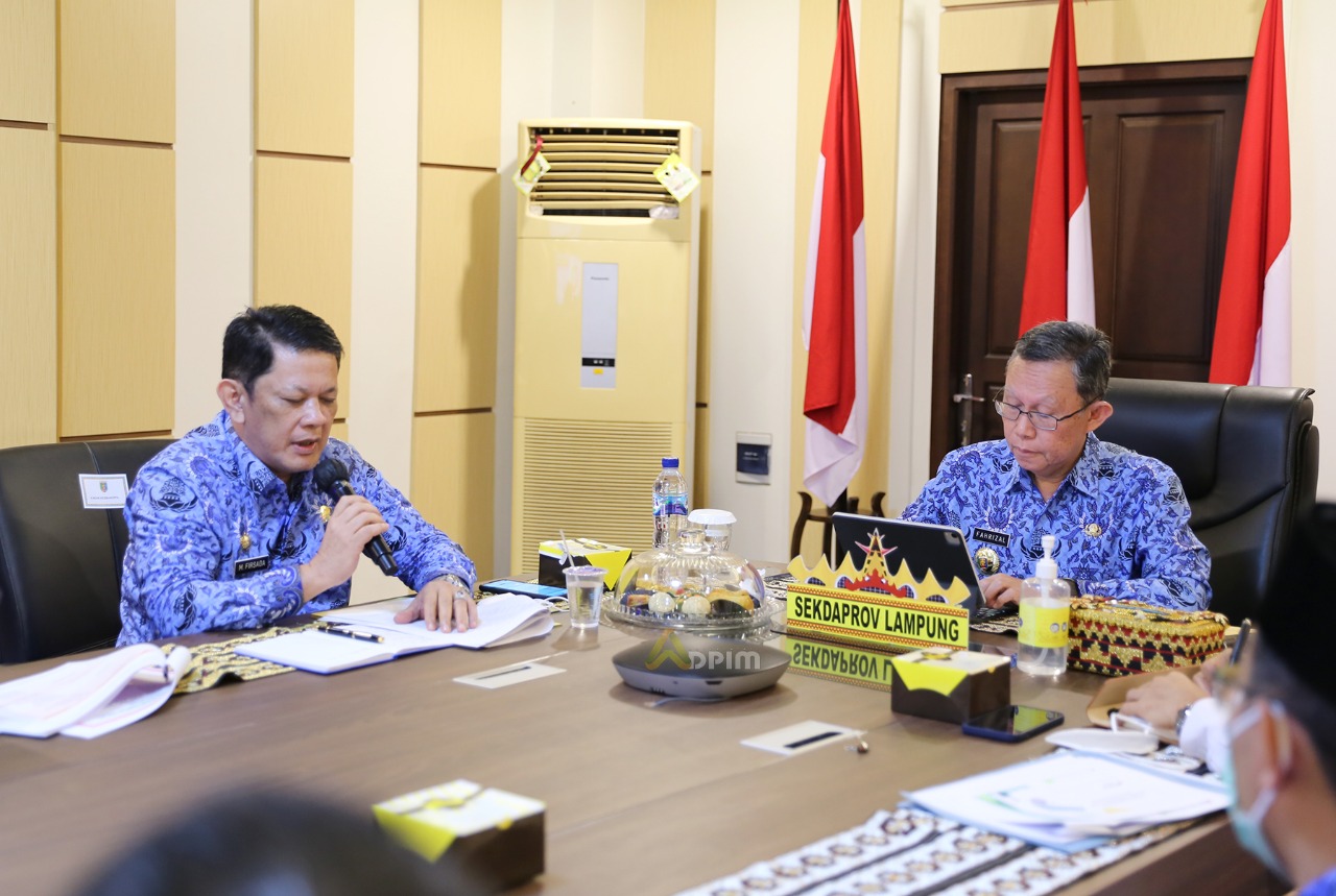 Pemprov Lampung dan BNN Bahas Percepatan Pelayanan Rehabilitasi Medis bagi Pasien Wajib Lapor Pecandu Narkotik