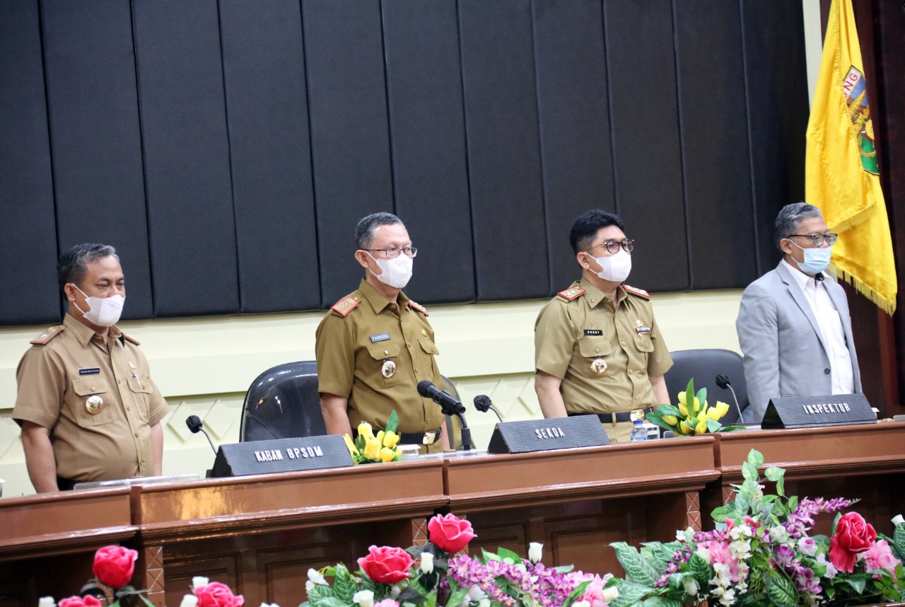 Buka Workshop Bagi Pejabat Pemprov Lampung, Sekprov : Laporan Keuangan Bukan Sekadar Sajian Angka