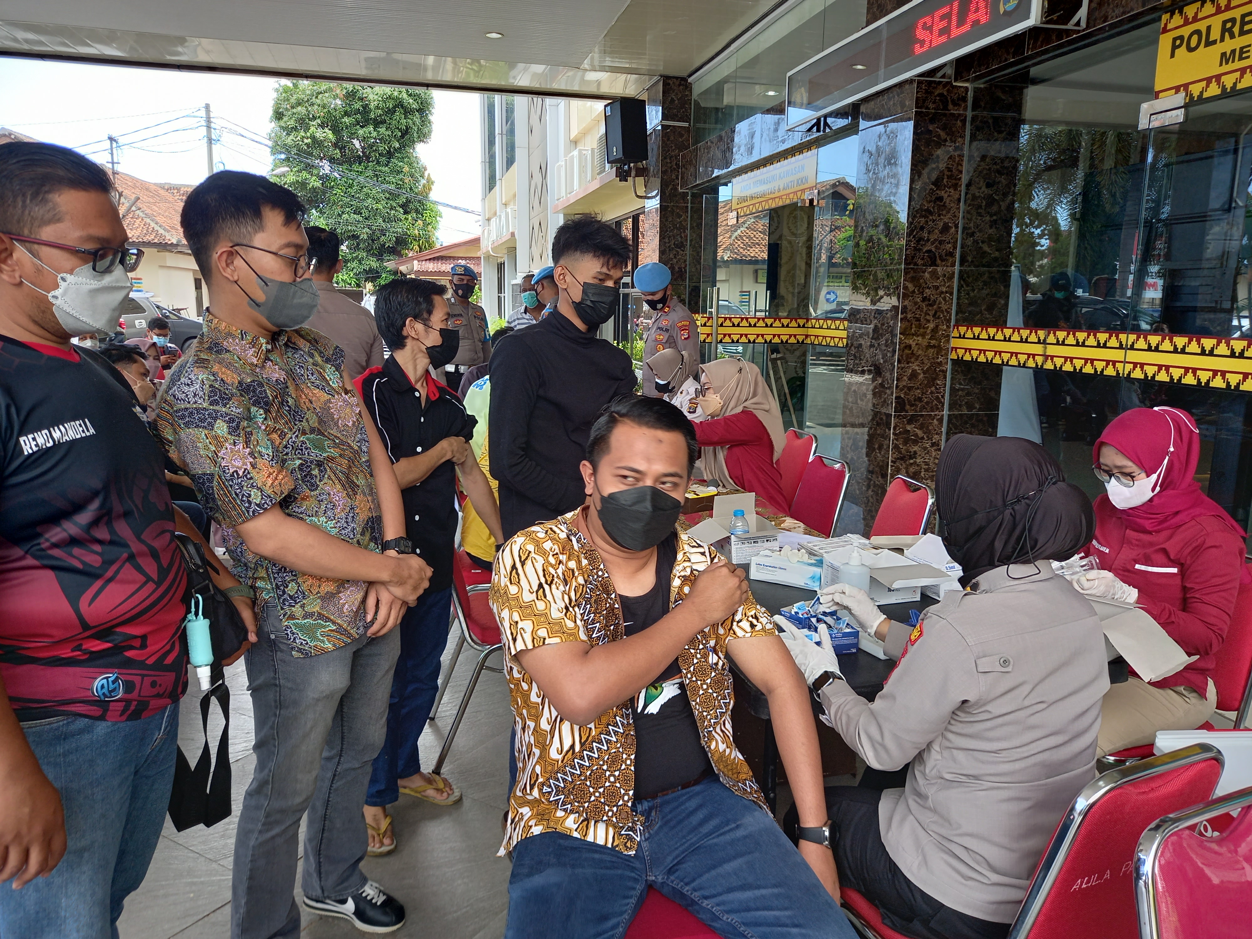 Capaian Vaksinasi Dosis ke-2 Masih Rendah, Wakapolda Imbau Masyarakat segera Vaksin