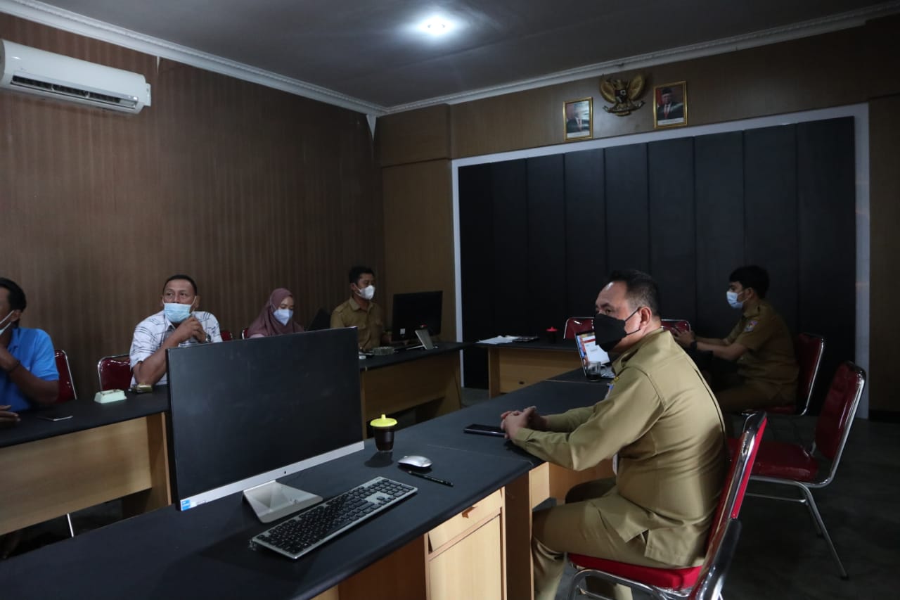 Kepala Balai PemDes Ditjen Bina PemDes Kemendagri Tinjau E-Samdes dan Smart Village di Lamteng