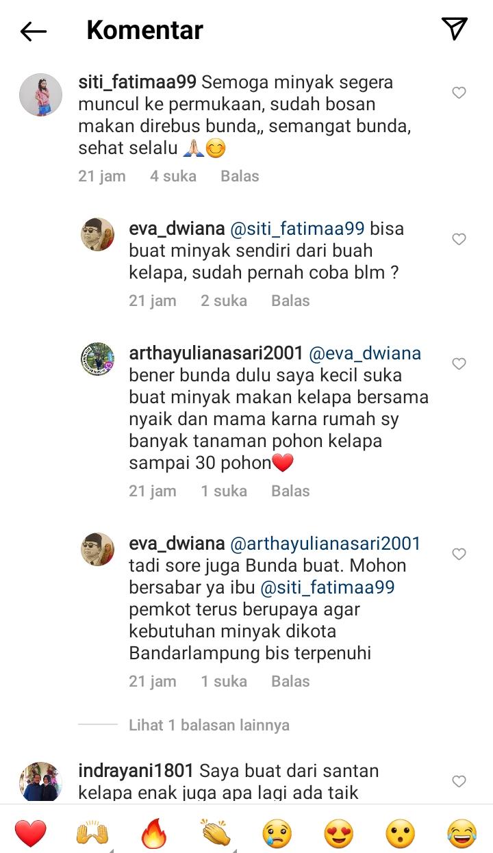 Minyak Goreng Langka, Ibu-ibu Curhat lewat IG Wali Kota