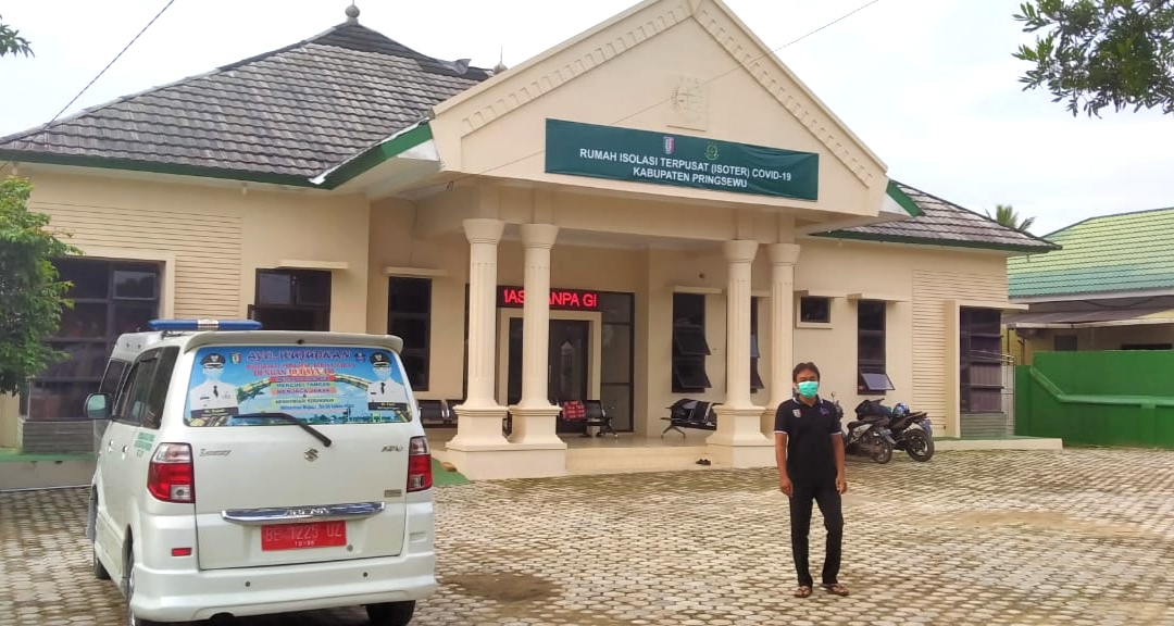 Pemkab Pringsewu Siapkan Rumah Isolasi untuk Pasien Covid-19 Gejala Ringan