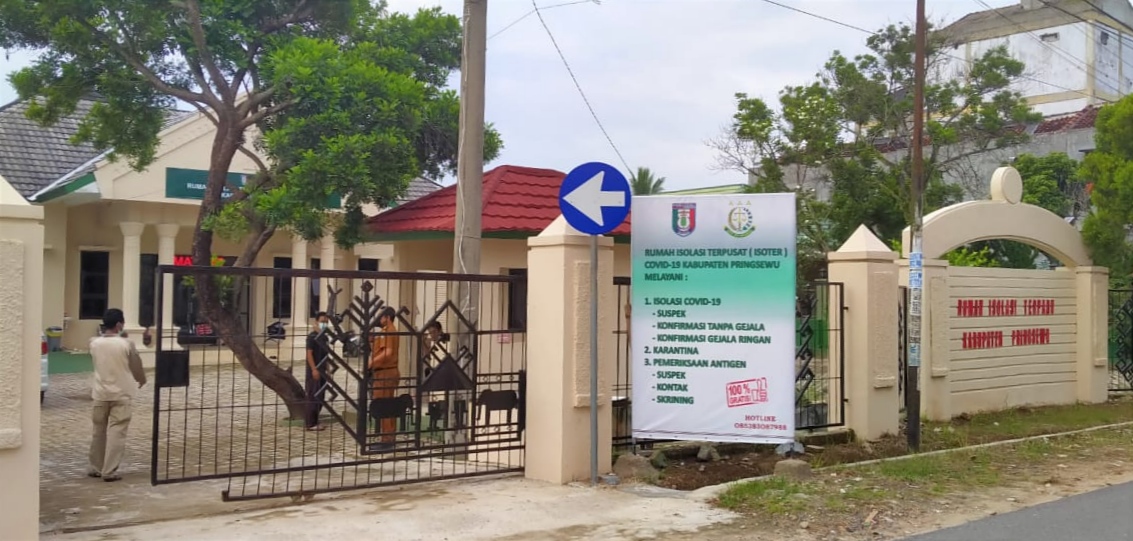 Bupati, Kapolres dan Dandim Pantau Pasien di Rumah Isoter