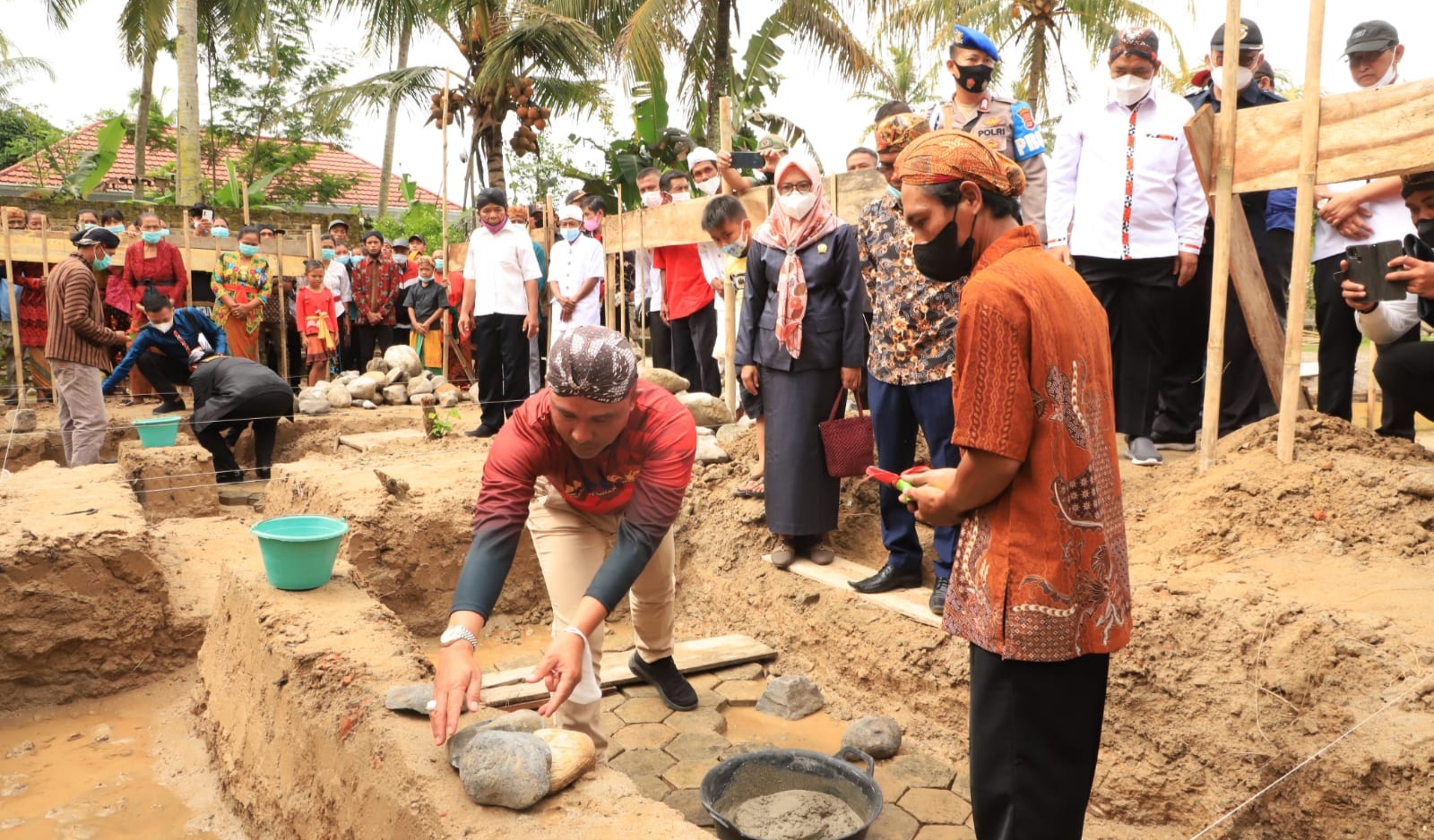 Candi Gelung Kori Pura Puspa Buana Dibangun di BNS