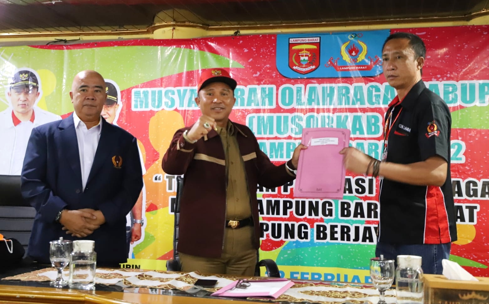 Jadi Ketua KONI Lambar, Ini Visi dan Misi Parosil Mabsus