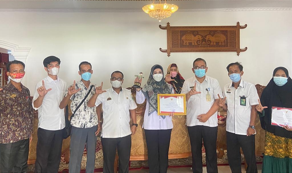 Dinas Perpustakaan dan Kearsipan Daerah Tanggamus Raih Penghargaan Tingkat Nasional