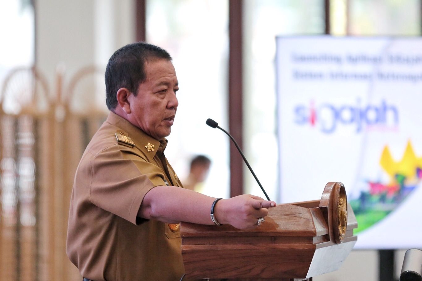 Mudahkan Pencari Kerja, Disnaker Lampung Launching Aplikasi Si Gajah Lampung